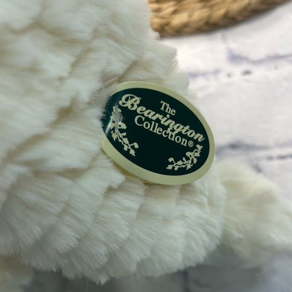 NWT Bearington Collection Cream Plush Bunny named “Creamy” - Picture 4 of 11
